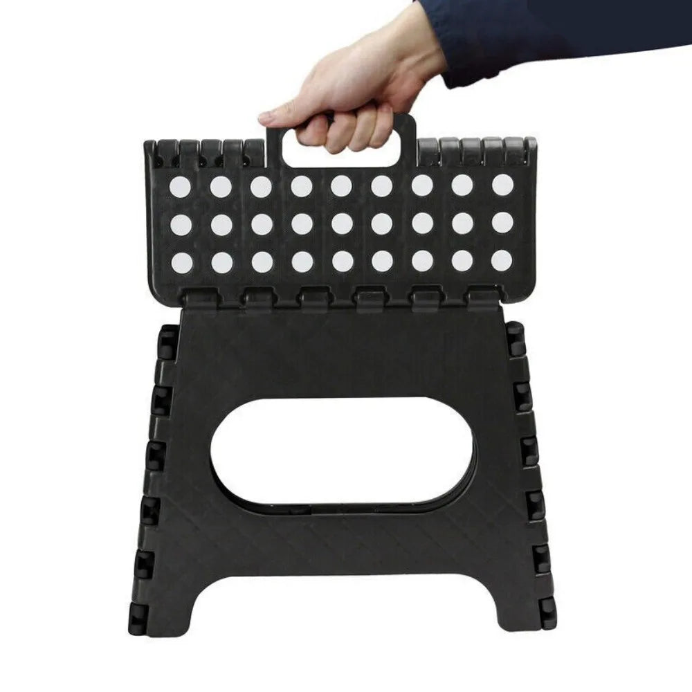 Large Folding Step Stool with 150kg Capacity – Heavy Duty Multi-Purpose Foldable Stool for Home and Kitchen