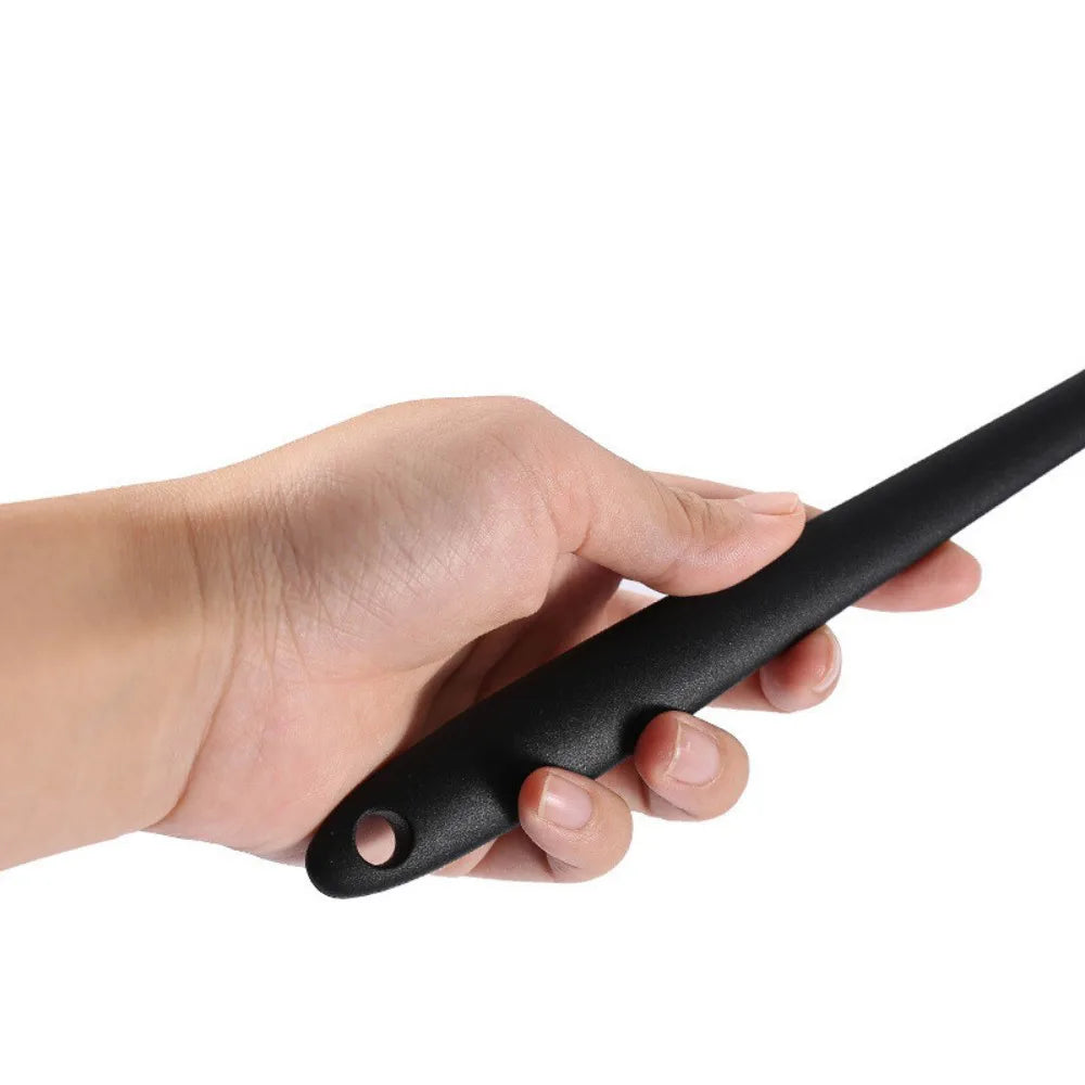 Silicone Spatula Set of 4 with Heat Resistance up to 315℃ – Non-Stick Kitchen Scrapers, Black