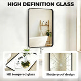 HOMCOM Rectangular Wall Mirror