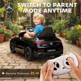 AIYAPLAY Licensed Mercedes-AMG 12V Kids Ride-On Car with Remote Control, USB & MP3 – Ages 3–6, Black