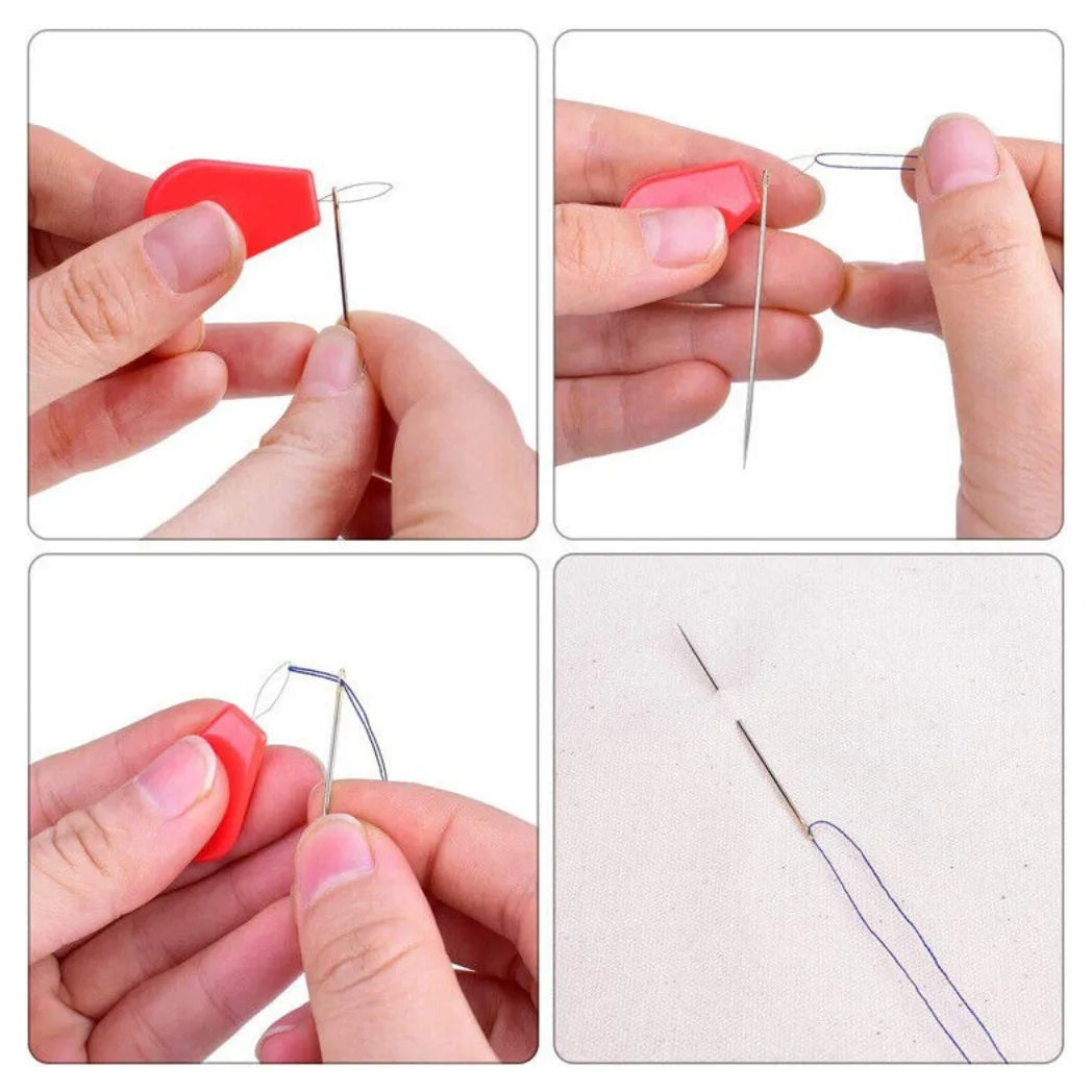 230 Piece Portable Sewing Kit with Travel Case – Needles, Thread & Scissors for Home Repairs
