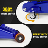 Trolley Jack 2 Ton Low Profile Hydraulic Floor Jack – Garage Car and Van Lifting, Blue