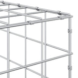 vidaXL Gabion with 3.5 mm Wire and 10x10 cm Mesh 450x50x50 cm