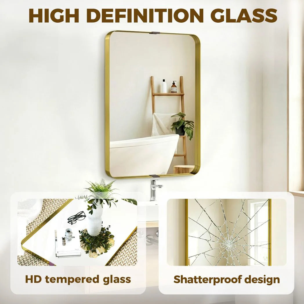 HOMCOM Rectangular Wall Mirror