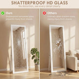 HOMCOM 37 x 157 cm Full Length Mirror – White