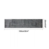 Double-Sided Exfoliating Back Scrubber Bath Towel, 25 x 100cm Body Washcloth – Set of 2, Black