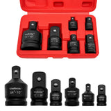 6 Piece Impact Socket Adapter and Reducer Set, 3/4", 1/2", 3/8" & 1/4" Drive – Chrome Molybdenum Alloy Converters