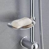 Modern Twin Head Shower Kit with Square Fixed Head, Riser Rail and Bath Mixer Tap – Chrome Complete Shower Unit