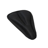 Soft Cushioned Wide Bicycle Saddle Seat, 26 x 26cm – Comfort Ride Bike Seat, Black