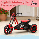 AIYAPLAY Kids Tricycle with Steel Frame & Wide Seat – Toddler Balance Trike for Indoor and Outdoor Use, Red