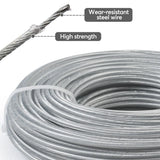 Steel Core Nylon Strimmer Line 3mm x 30m – Heavy Duty Trimmer Spool Cutting Wire for Garden Trimmers