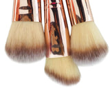 25-Piece Makeup Brush Set with Synthetic Bristles – Foundation, Concealer, Blush and Eyeshadow Brushes, Pink