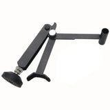 Portable Motorcycle Wheel Lift Stand for Front and Rear Wheels – Foldable Lever Design, Black
