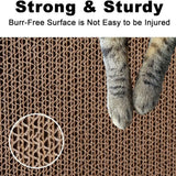 5-Pack Cat Box Scratcher with Storage Box – Heavy Duty Corrugated Cardboard Scratching Board and Bed