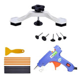 Car Paintless Dent Removal Kit with Hot Melt Glue Gun, T-Bar & Bridge Puller – PDR Body Dent Repair Set