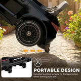 AIYAPLAY Licensed Mercedes-AMG 12V Kids Ride-On Car with Remote Control, USB & MP3 – Ages 3–6, Black