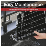 Extendable Cutlery Tray, Large Kitchen Drawer Organiser with 8 Compartments, 30–57 cm Wide