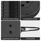 Folding Stool Portable Telescoping Seat Retractable Camping Adjustable UK