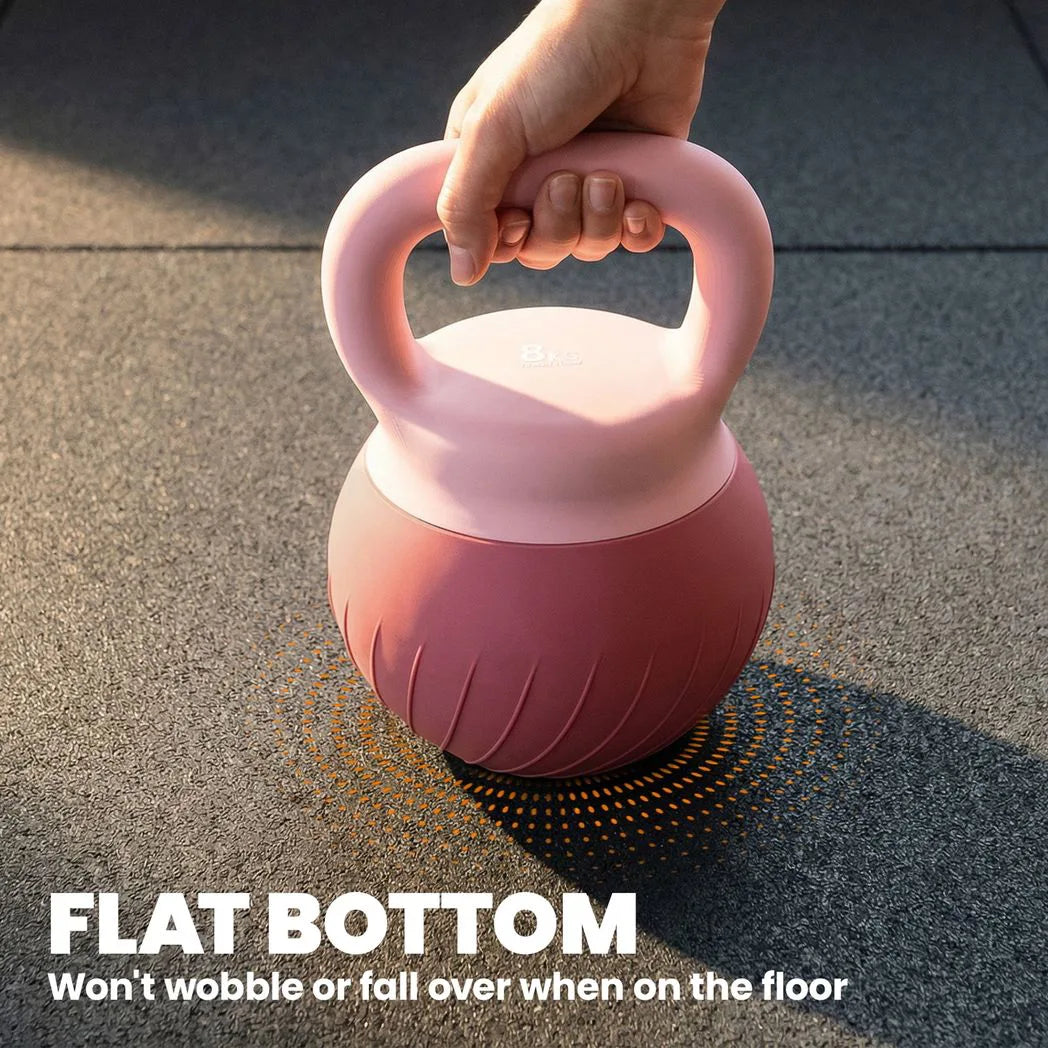 SPORTNOW 8kg Soft Kettlebell with Anti-Slip Grip & Flat Base – Home Gym Weight for Strength Training