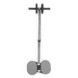 Abdominal Wheel Roller with Automatic Rebound Pull Straps & Foldable Knee Pad – Dual-Wheel Core Trainer for Men & Women