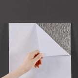 Marble-Pattern PVC Wall Stickers – Self-Adhesive Waterproof Decor for Kitchens & Bathrooms, 12 Pieces