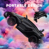 HOMCOM Licensed Lamborghini Sian 12V Kids Electric Ride-On Car with Dual Motors, Remote Control & Music – Black