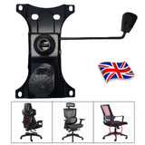 Replacement Office Chair and Stool Tilt Mechanism with Lock Lever and Base Plate – Repair Part, Medium