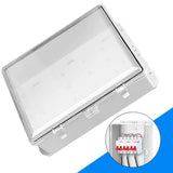 Weatherproof ABS Junction Box with Clear Cover and Cable Outlet – Outdoor Dustproof Electrical Enclosure