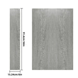 Self-Adhesive Wood Effect Vinyl Floor Planks, 36 Pieces (5m²) – Waterproof PVC Flooring, Light Grey