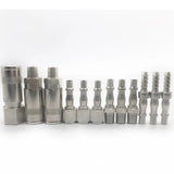 12-Piece BSP Air Line Hose Fittings Set – 1/4 and 3/8 Inch Compressor Quick-Release Connectors