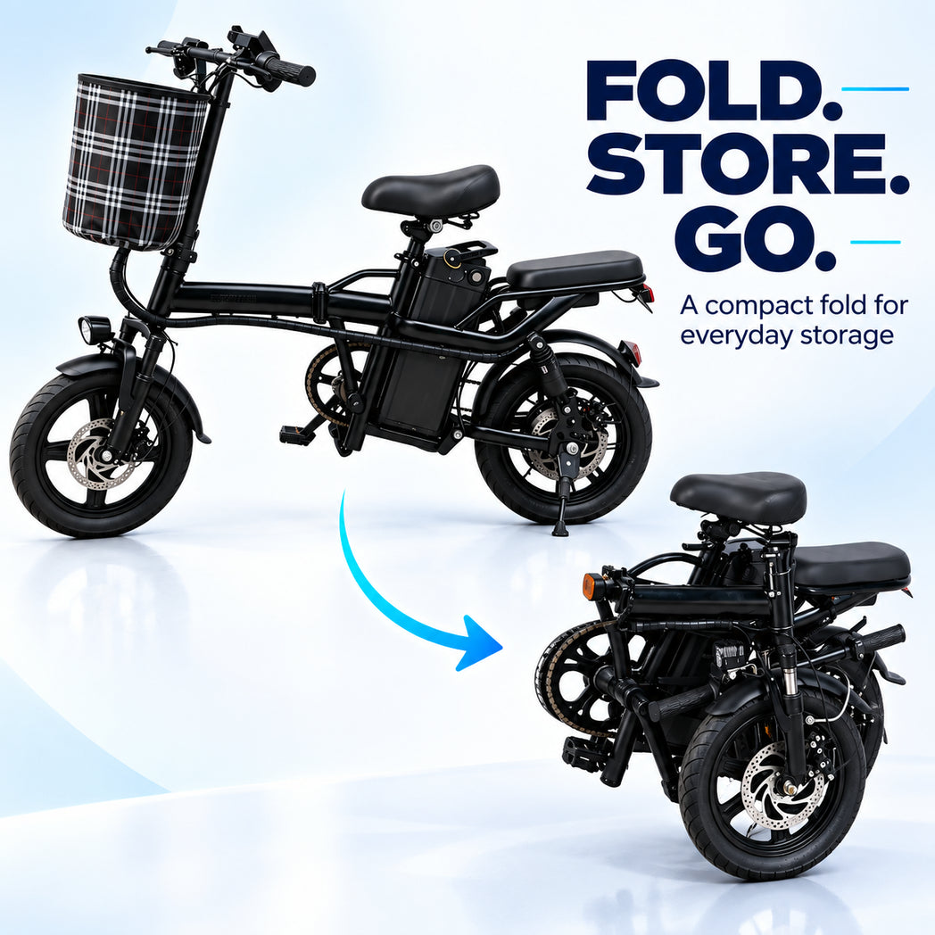14-Inch Folding Electric Bike
