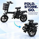 14-Inch Folding Electric Bike