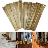 Set of 26 Wooden Vinyl Record Dividers A–Z – Laser-Cut LP Organiser for Alphabetical Music Storage