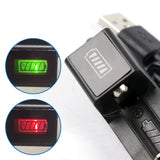 8 x 16340 CR123A 3.7V Rechargeable Li-ion Batteries with 2 x USB Chargers – For Torches, Toys and Remotes