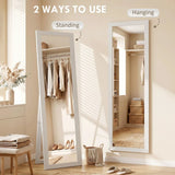 HOMCOM 37 x 157 cm Full Length Mirror – White