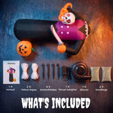 Outsunny 6 FT Halloween Inflatable Headless Skeleton