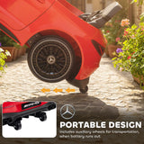 AIYAPLAY Licensed Mercedes-AMG 12V Kids Electric Car with Dual Motors & Remote Control – Ride-On, Red