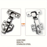 20 Pack Soft Close Cabinet Hinges with Screws, 35mm Clip-On – Kitchen, Wardrobe & Bathroom Doors