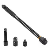 3/8" Drive Click Torque Wrench Set, 13.6–108.5Nm – with 1/4" & 1/2" Adapters, Extension Bar & Case