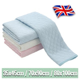 Washable Reusable Absorbent Bed Pad with Four-Layer Waterproof Backing – Incontinence Mattress Protector