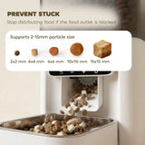 PawHut Programmable Automatic Cat Feeder with Timer, 4.5L Hopper, 6 Meals a Day & 10s Voice Recorder