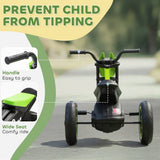 AIYAPLAY Kids Tricycle Baby Trike with Steel Frame – 3 Wheel Toddler Balance Bike for Indoor & Outdoor, Green