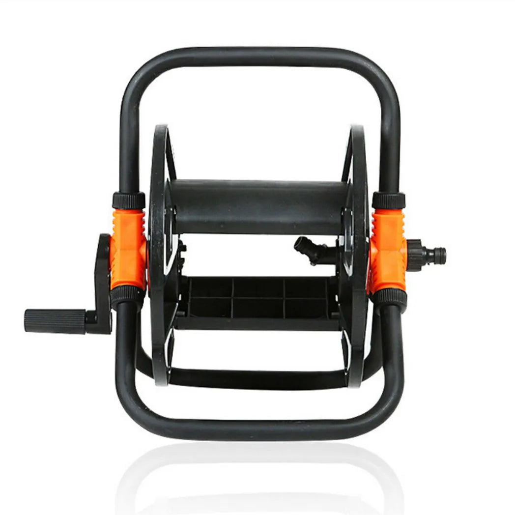 Portable Garden Hose Pipe Reel Cart Free Standing Holder Water Hose 20m UK
