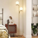 HOMCOM LED Floor Lamp, Modern Standing Lamp with 3 Colour Temperatures
