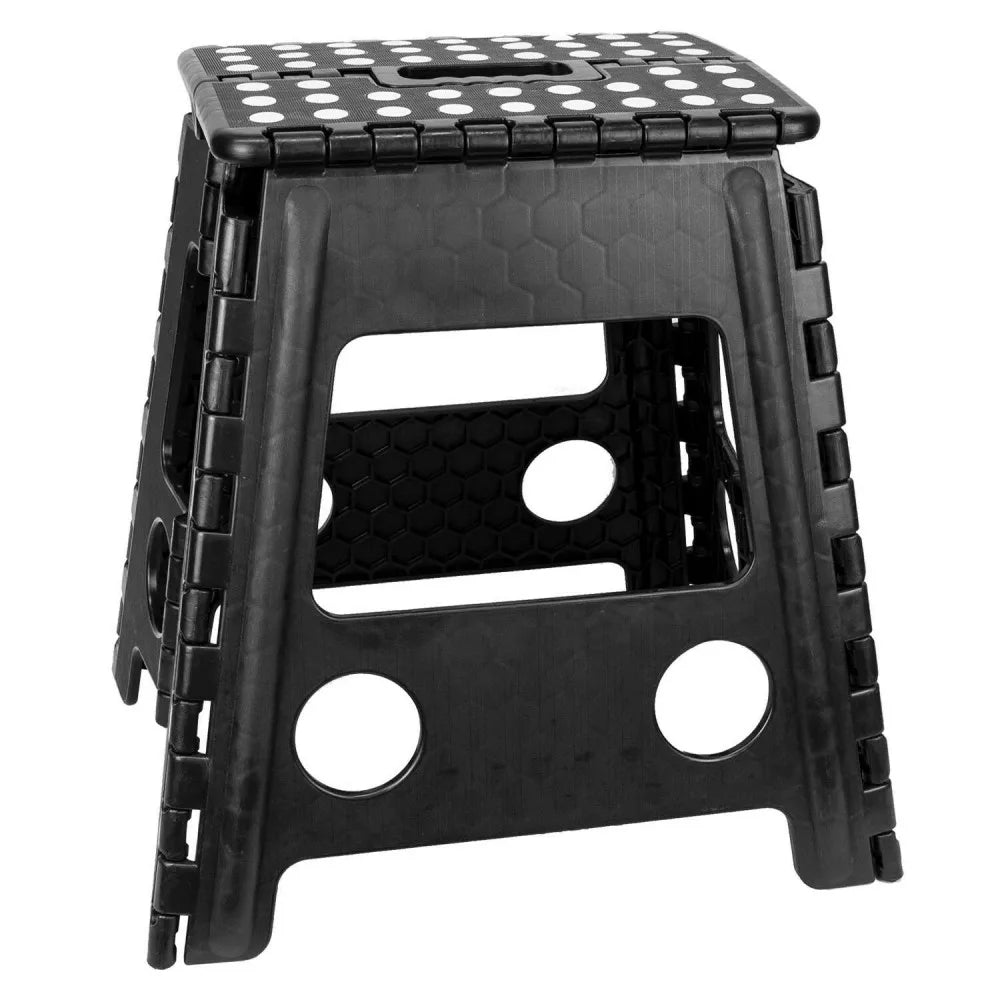 Large Folding Step Stool with 150kg Capacity – Heavy Duty Multi-Purpose Foldable Stool for Home and Kitchen