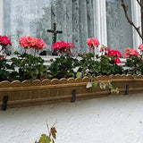 Adjustable Window Box Brackets – 4 Pcs