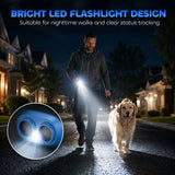 PawHut Ultrasonic Anti-Barking Device for Dogs with 5 Modes, Vibration & LED Torch – Bark Trainer