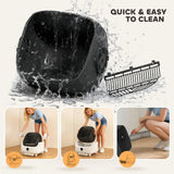 PawHut Self-Cleaning Cat Litter Tray with Top Opening, Infrared Sensors and 8L Waste Bin – Quiet, Automatic