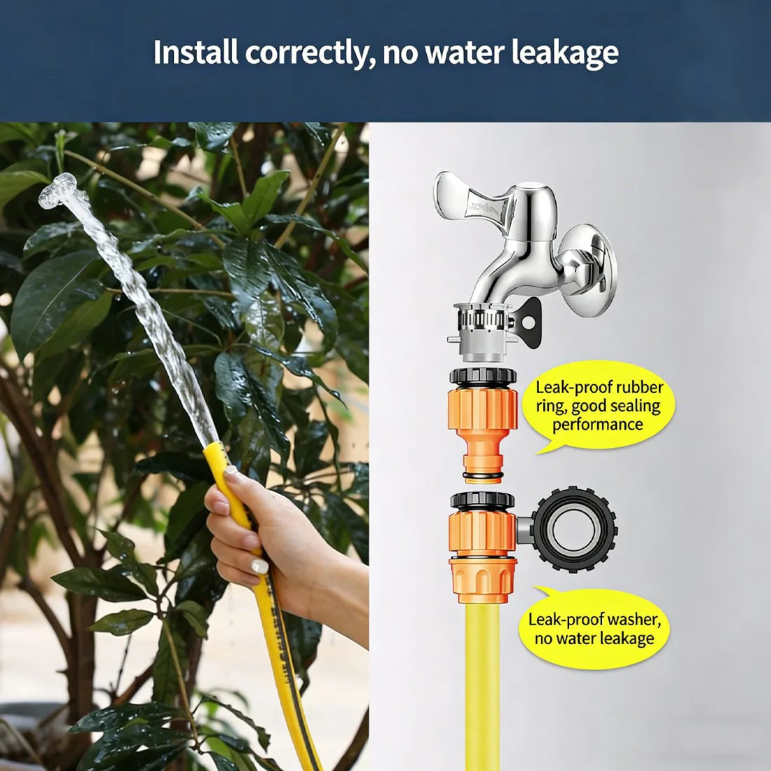 20m Heavy Duty Reinforced Garden Hose Pipe – Anti-Kink, Abrasion-Resistant Braided PVC with Connectors