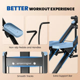 SPORTNOW Stair Stepper Vertical Climber with LCD Monitor & 3 Adjustable Pedal Heights – Full-Body Home Gym Cardio